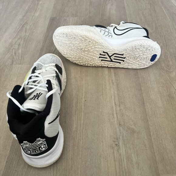 Nike Mens Kyrie 7 Brooklyn Beats Basketball White Black Sneaker Size 15 - Picture 10 of 12